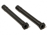 86090 - STEERING CRANK POST 6 X 49MM (BLACK/2PCS)